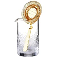 UPKOCH Colador de acero inoxidable para cócteles Hawthorne colador de barra de filtro de suministro para bartenders…